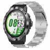 Для Coros Vertix 2/Garmin Fenix 7X/6X/5X Ремешок для часов из нержавеющей стали с 26-мм разъемом из поликарбоната