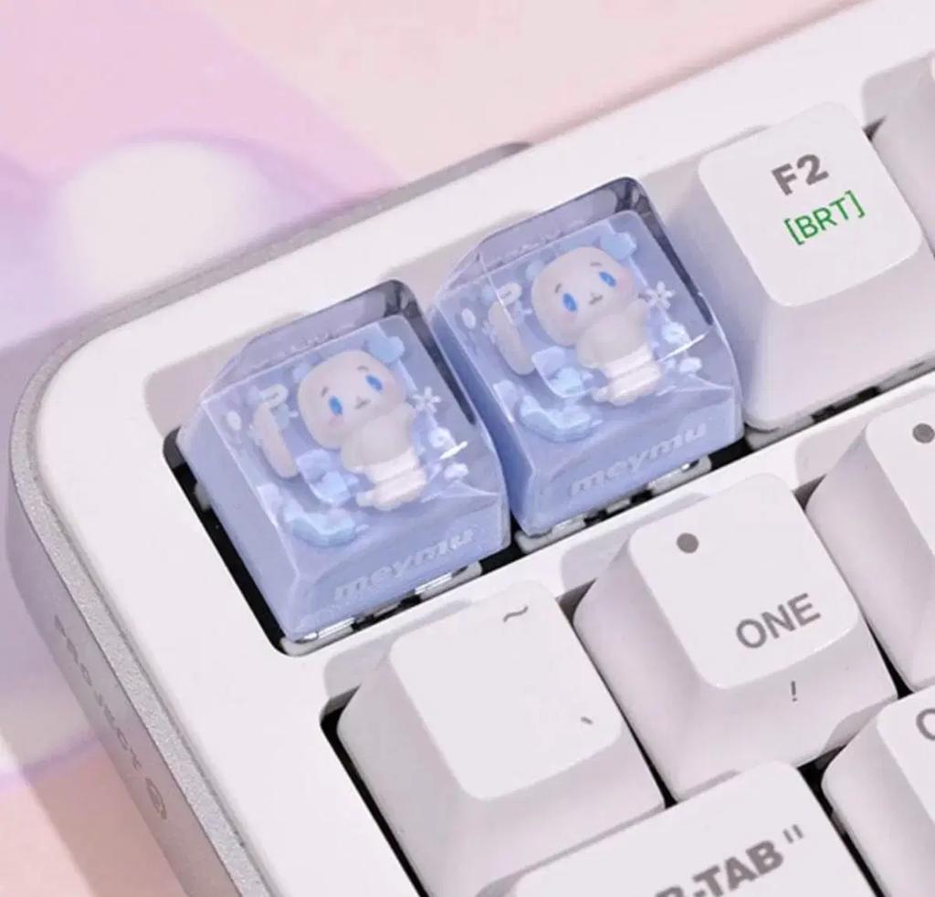 Mumemim Pop-Up Meme Keycaps (Unopened) Used