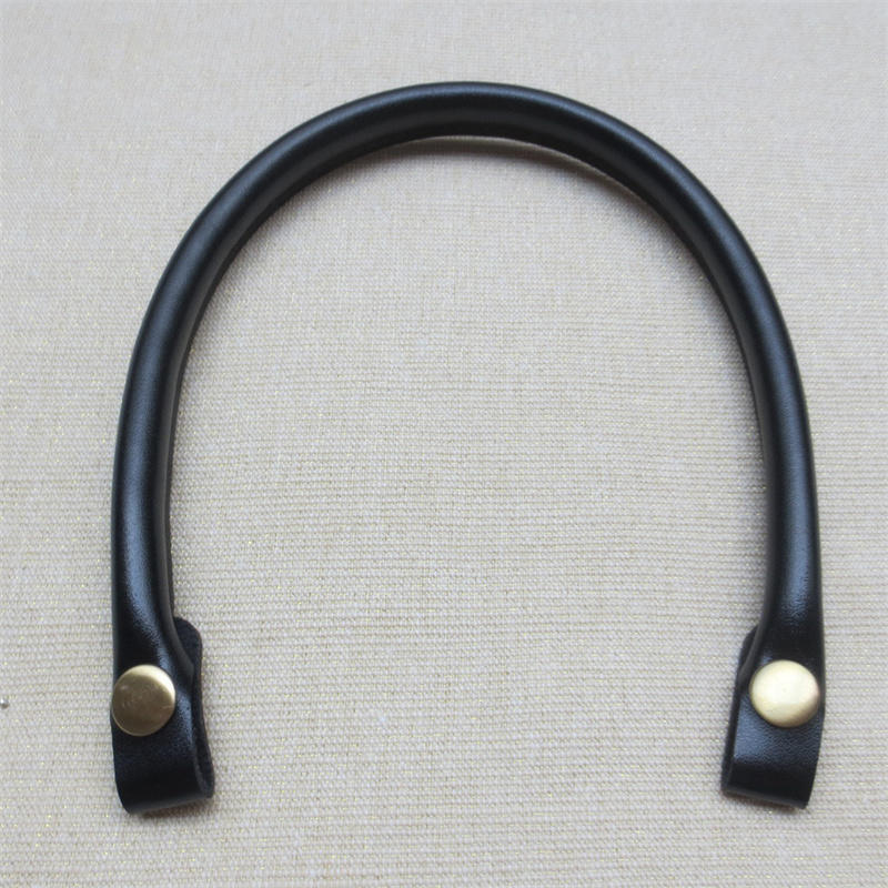 2PCS Bag Straps PU Leather DIY Handmade Handles Black Brown Replacement Strap for Crossbody Shoulder Handbag Handle 40cm