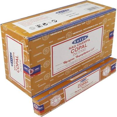Ароматические палочки Nag Champa Copal Agarbatti 180 граммов в коробке | 12 упаковок по 15 граммов в коробке | Экспортное качество