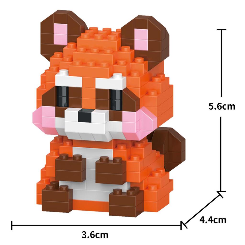 Creative Building Blocks 25 Stypes Cute Animal Cartoon Model DIY Collect Fans Education Toys for Kids Gift for Girls