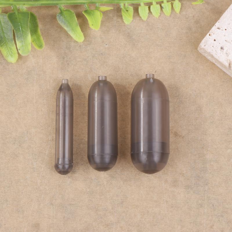 50 шт. 3 размера Рыболовные волосяные оснастки Крючок Плавающая суспензия Готовые к использованию Карповые рыболовные крючки Плавучая трубка Пластиковый антидонный