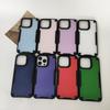Подходит для чехла для телефона iPhone12, ощущение кожи 13/14, броня «два в одном» 16pro, контрастный цвет, ПК+ТПУ, полная защита, жесткий чехол