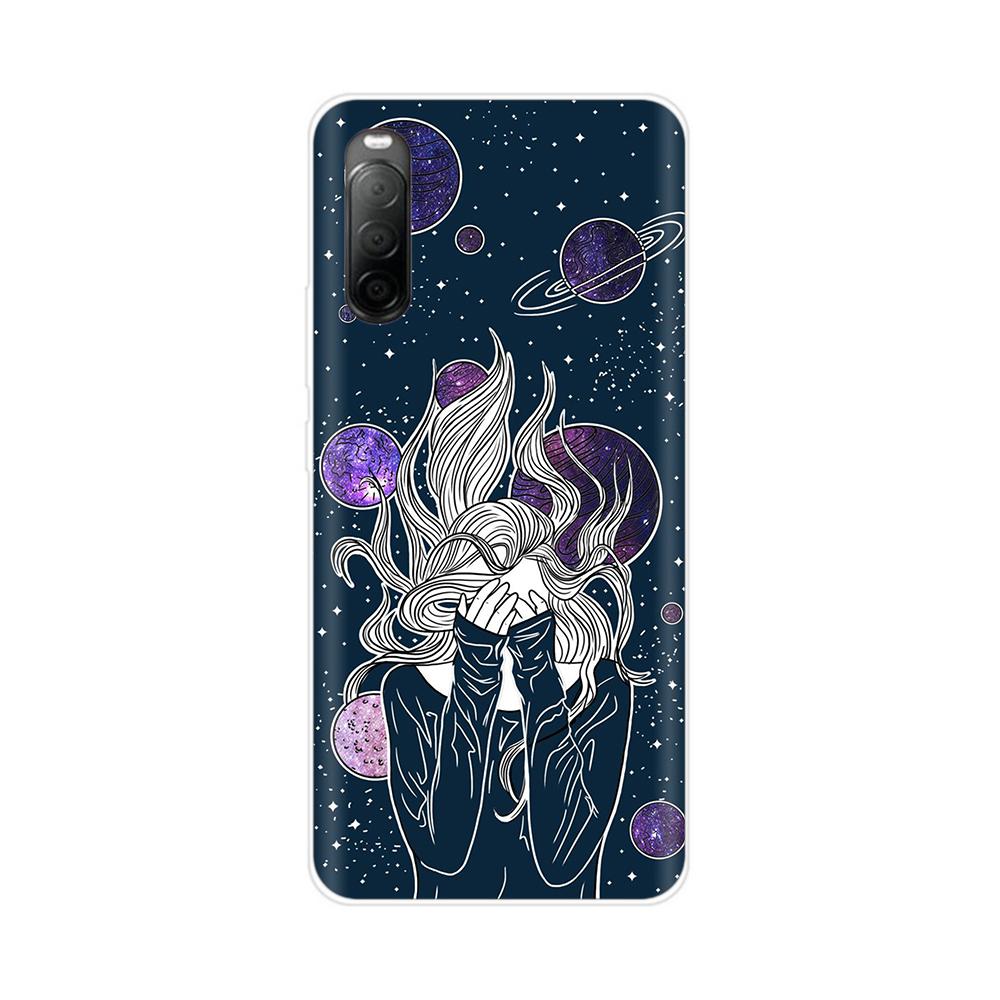 For SONY Xperia 10 iii 10 II Cases 10iii Soft TPU Silicone Bumper Phone Cases For Sony Xperia 10 II 10 III Cases Cover Fundas