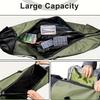 Green Fishing Rod Bag, Durable Folding Fishing Gear Handbag, Multi-functional Large-capacity High-quality Fishing Rod Box.