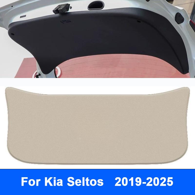 Для Kia Seltos -2025 Автомобильный коврик-защита от ударов ногой на дверь багажника Наклейка для защиты задней двери от царапин Аксессуары для интерьера
