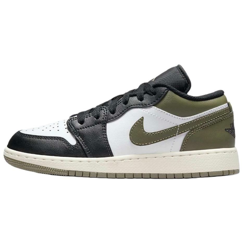 Jordan Air Jordan 1 Light Blue Phantom Abrasion Resistant Low top Vintage Basketball Shoes Unisex Sky Blue 553558-092(Team1119-)