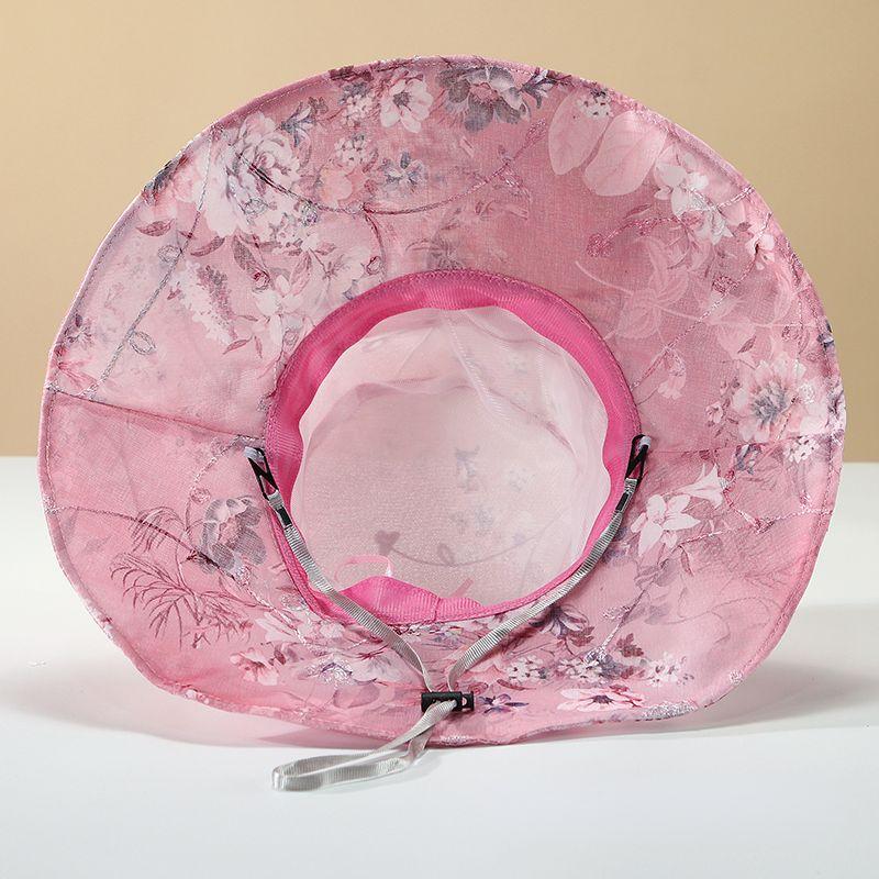 Женщины среднего и пожилого возраста;Шляпы весной и летом, мама;s Солнцезащитный козырек, тонкая дышащая шляпа для бассейна и летняя шляпа от солнца.