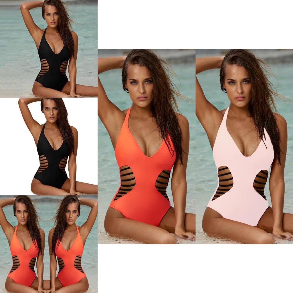 Swimwear Sexy Womans One Piece Swimsuit Monokini Bathing Bikini Padded Push Up