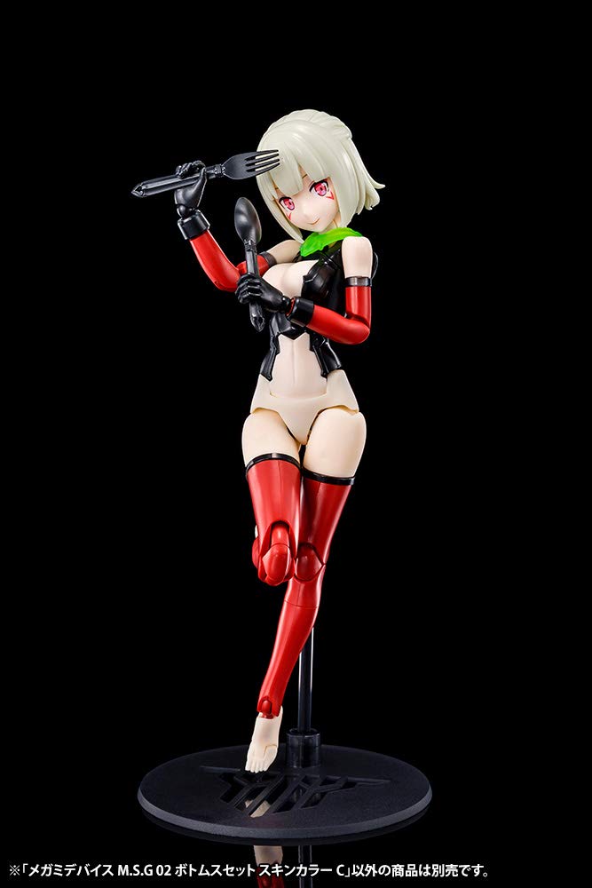KOTOBUKIYA Megami Device 02 Комплект нижних частей Цвет кожи C Общая длина 20 мм Масштаб Пластиковая модель KP598 MSG Приблизительно. 1/1