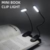 Мини-зажим для книги со светом, на батарейках, лампа для чтения, защита глаз, портативная маленькая настольная лампа для спальни, кабинета, читателей