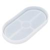 Oval Shape Silicone Tray Mold Raised Rim DIY Silicone Mold Professional Cake Mold  DIY Crafts