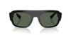 Солнцезащитные очки 0RB2218 ЧЕРНЫЕ ТЕМНО-ЗЕЛЕНЫЕ 55мм Ray-Ban