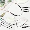 Sports String Holder Adjustable Eyewear Rope Eyeglass Lanyard Sunglasses Chain Glasses Strap