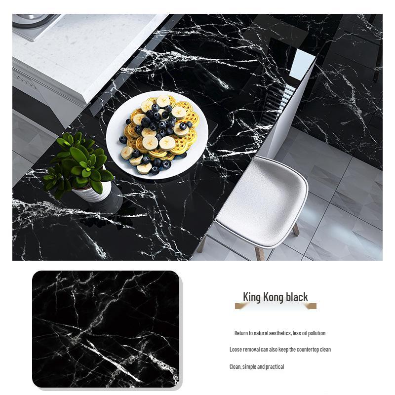 Самоклеящиеся водонепроницаемые утолщенные наклейки для плитки на стену и столешницу для кухни и домашнего декора