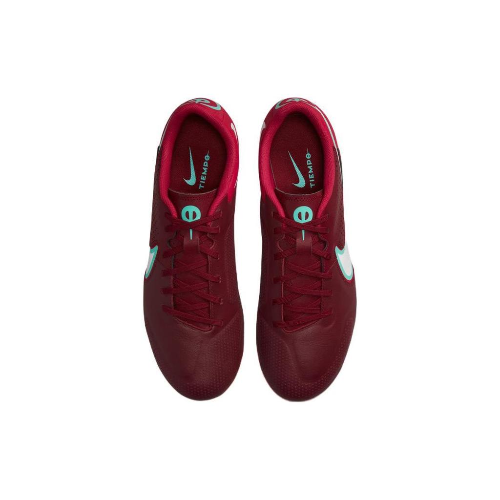Nike Legend 9 Academy Круглый носок AG (Резиновые короткие шипы) Искусственная трава Кожа кенгуру Нескользящие Прочные Поддержка Футбольные бутсы DB0627-616