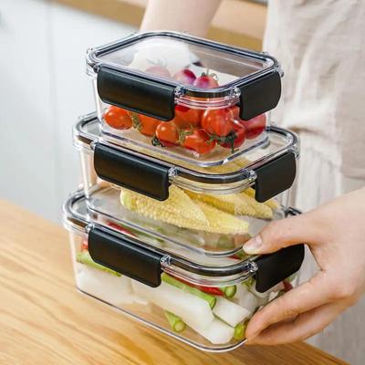 1 шт., ящик для хранения пищевых продуктов с крышкой, уплотнительная коробка для морозильной камеры, банка для пищевых продуктов с орехами и фруктами для кухонных принадлежностей для хранения