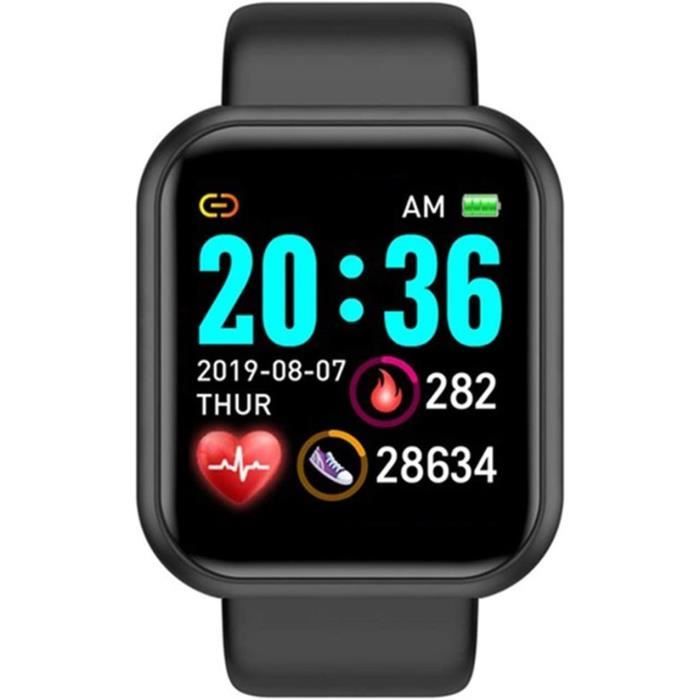 Smart Watch Hommes Femmes Solle Sold History Tracker Bracelet Smart Clock Smart Sport Sport SmartWatch pour Android iOS (Color A937