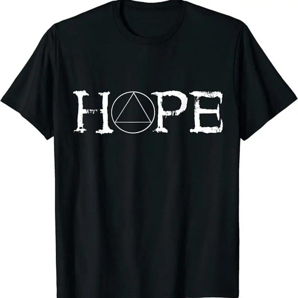 New Hope Recovery Alcoholic Abstinence Sober Aa Support T Shirt Made In Usa