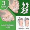 Toe Separators 6 Pack, Improved Silicone, 0% BPA, One Size Bunion Corrector, Toe Corrector, Relax, Stretch & More