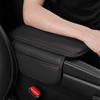 Car Armrest Box Height Pad Anti Slip Central Armrest Box Cover Pad Multifunctional Storage Bag PU Leather Protective Pad