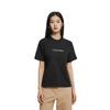 Calvin Klein Футболка с коротким рукавом с логотипом и принтом, женские топы, черная 40WH113-BAE