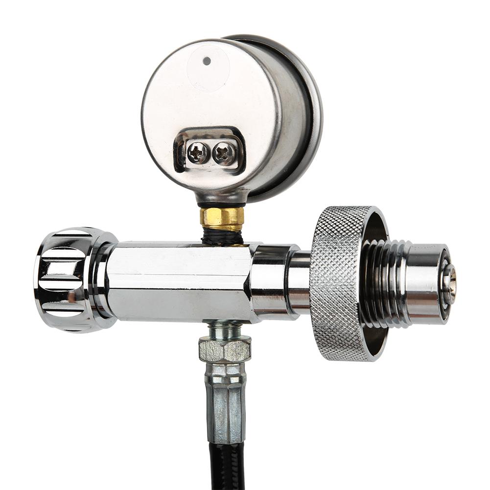 1 шт. Адаптер для кислородного баллона, респиратор, головная часть, аксессуар для подводного плавания S03