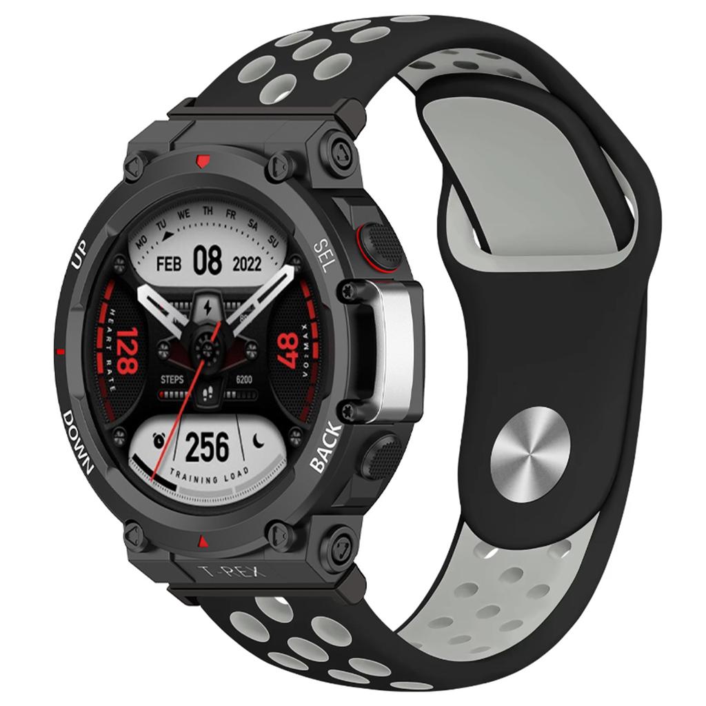 Дышащий силиконовый ремешок для умных часов Huami Amazfit T-Rex 3, спортивный браслет, ремешки для Amazfit T Rex Trex Pro Ultra Correa