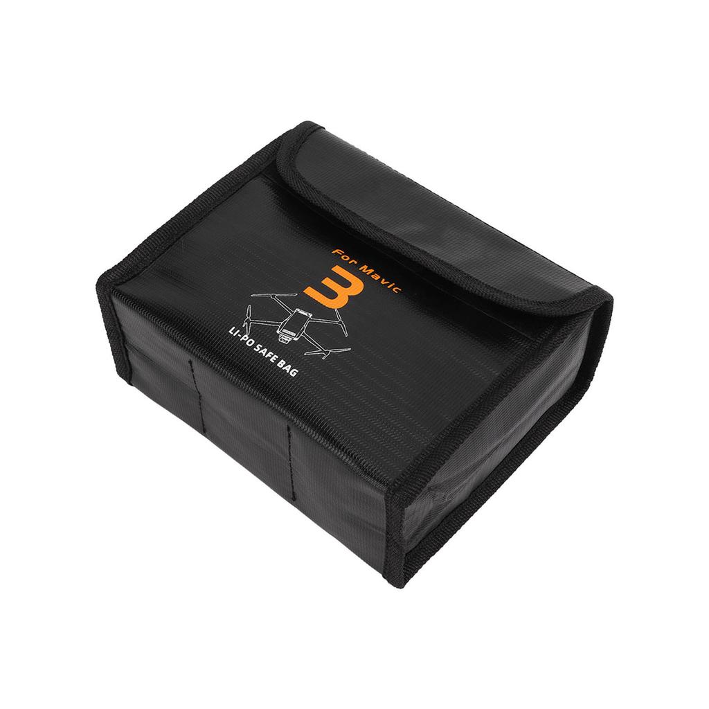 Battery Safe Bag Explosion Proof 3 Batteries Large Storage Capacity Pouch for DJI Mavic 3 UAV