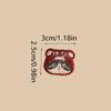 1PC Fabric Patch Decorative Cartoon Cat Stereoscopic Cloth Applique Handmade Embroidery Sewing Fashion Accessories