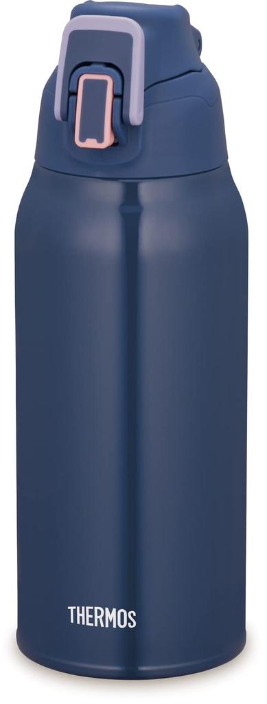 Thermos Vacuum Insulated Sports Bottle, 0.8L, Navy Peach, Cold Only, FHT-802F NVPC