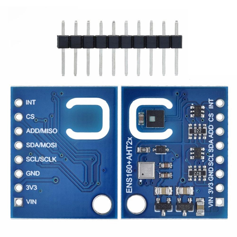 Датчик качества воздуха, температуры и влажности ENS160 AHT21 CO2 eCO2 TVOC, замена CCS811 для Arduino