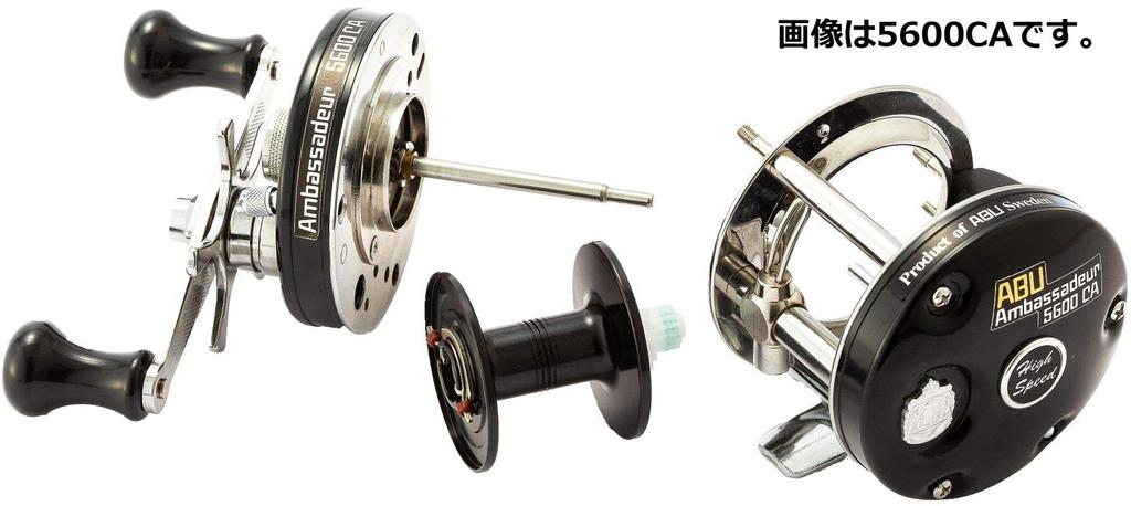 AbuGarcia Ambassador 5600CA Factory Tune Black Right Hand Clutch Type Double Hand Bass Snakehead Catfish Top Water Round Reel (Посол)