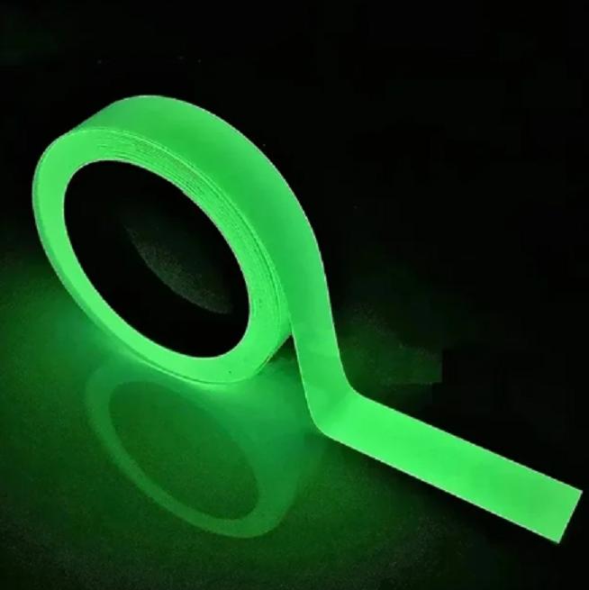 Ночной светильник, водонепроницаемая лента, можно разрезать наклейки на стену, зеленая светящаяся лента, светящаяся в темноте, пожарная сигнализация для лестницы, дома