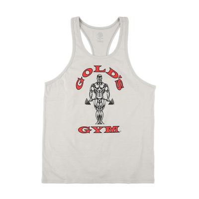 Майка Gold's Gym из хлопка с неоднородной текстурой (Терминатор) ГРИ (XL)
