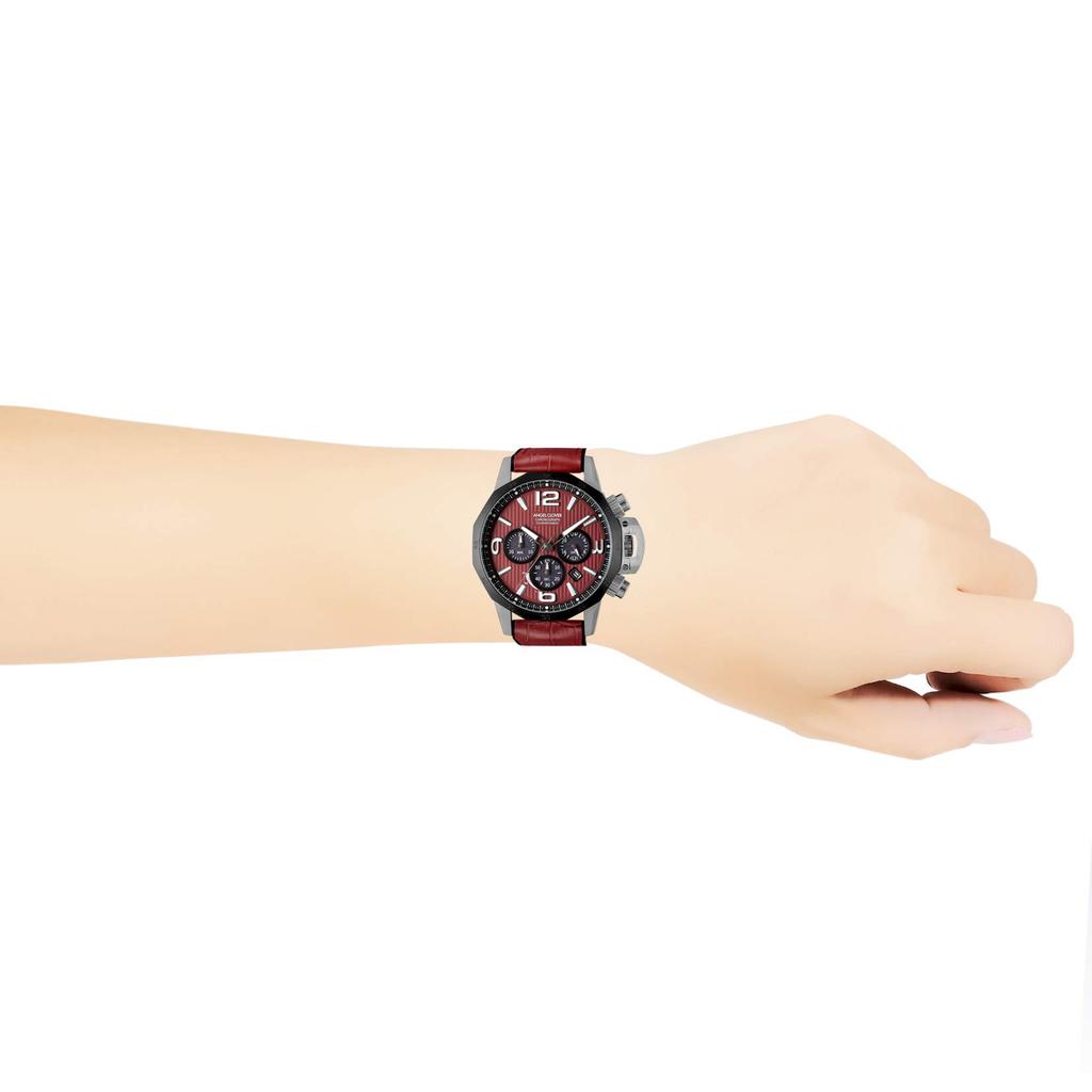 Мужские часы Timecraft Solar Красные [Angel Clover] NTS45SRE-RE