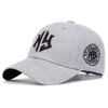 Unisex NG Letter Embroidery Baseball Caps Spring Autumn Outdoor Sunscreen Hat Adjustable Casual Trucker Hats