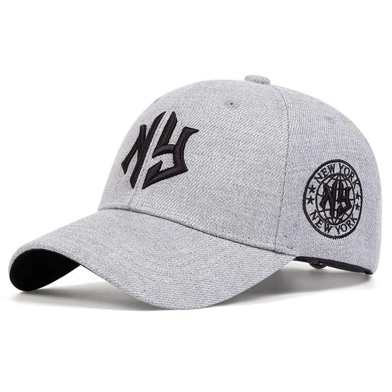 Unisex NG Letter Embroidery Baseball Caps Spring Autumn Outdoor Sunscreen Hat Adjustable Casual Trucker Hats