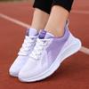 Fashion Explosive Women's Flying Fabric Breathable Fashion Comfortable Lightweight Sports Shoes Non-slip Wear Sports Shoes