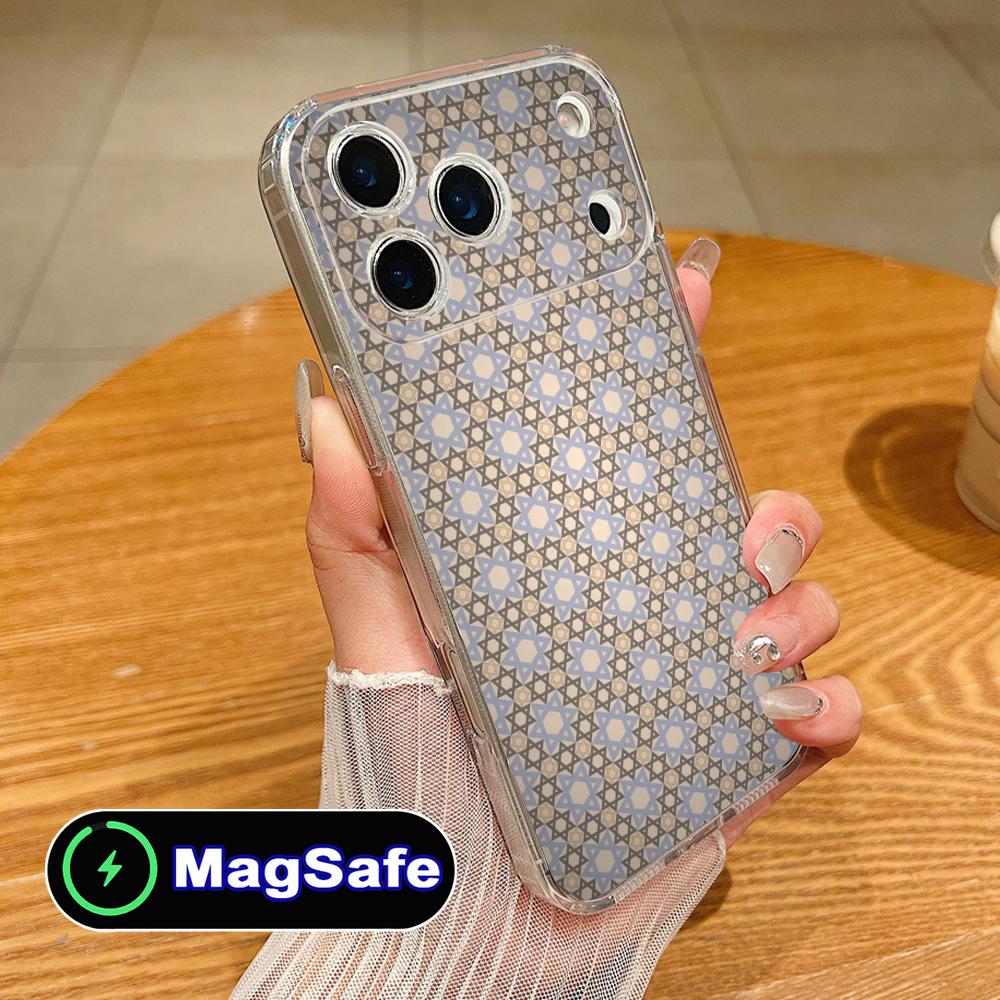 Еврейский чехол для телефона Ханука для iPhone 17 16 15 14 13 12 11 Air Pro Max Plus Mini Magsafe Прозрачный Цветной Чехол Роскошный