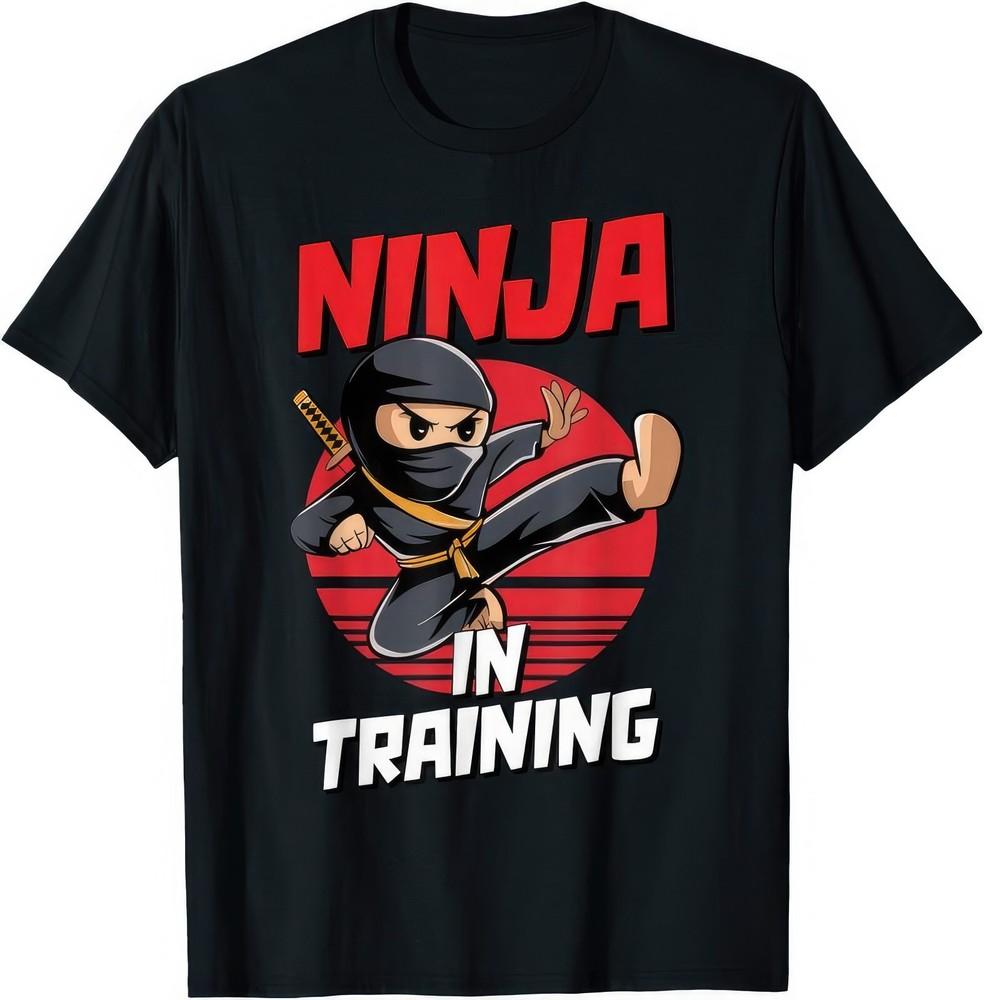 Ninja In Training Party Costume Warrior T Shirt