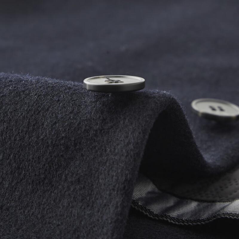 Мужской пиджак в стиле business casual из смесовой ткани с 50% шерсти