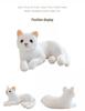 Lifelike Cat Plush Toy - Posing Kitten Doll for Home Decor & Gifts
