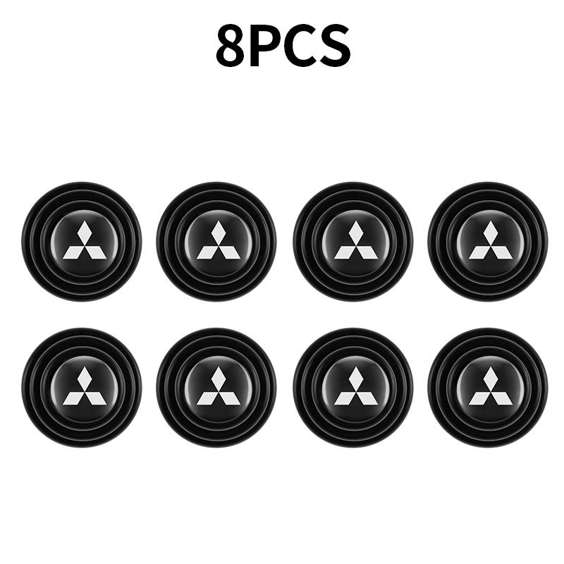4/8/20PC Car Door Anti-Collision Silicone Pad Shock Absorber Gasket Stickers For Mitsubishi Lancer 9 Asx Outlander 3 Pajero l200