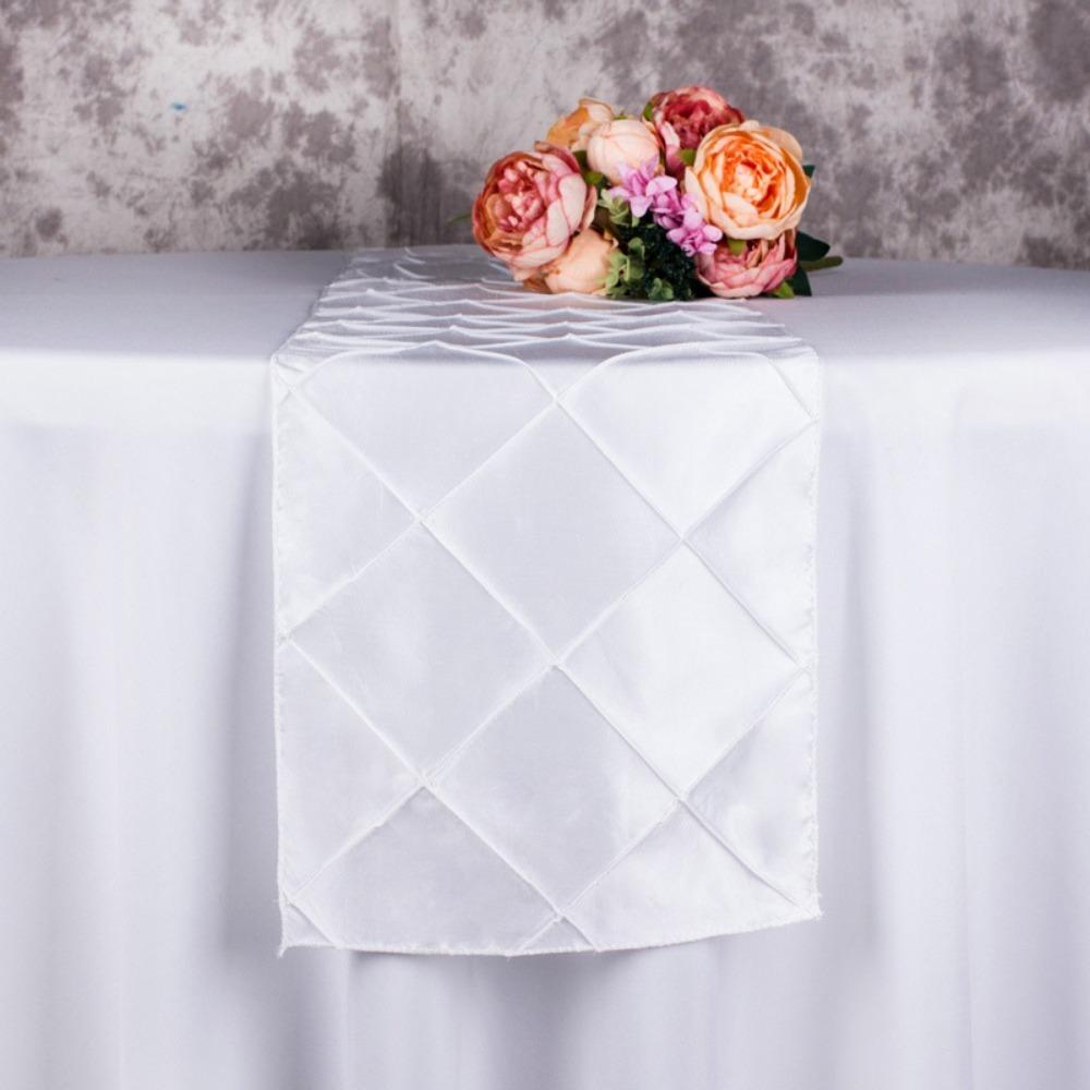 Elegant Taffeta Table Runner Minimalist Decorative Tablecloth Modern Table Flag  Hotel Banquet