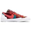 Nike Красные кроссовки унисекс KAWS x sacai x Blazer Low Team Hot-Lava White DM7901-600