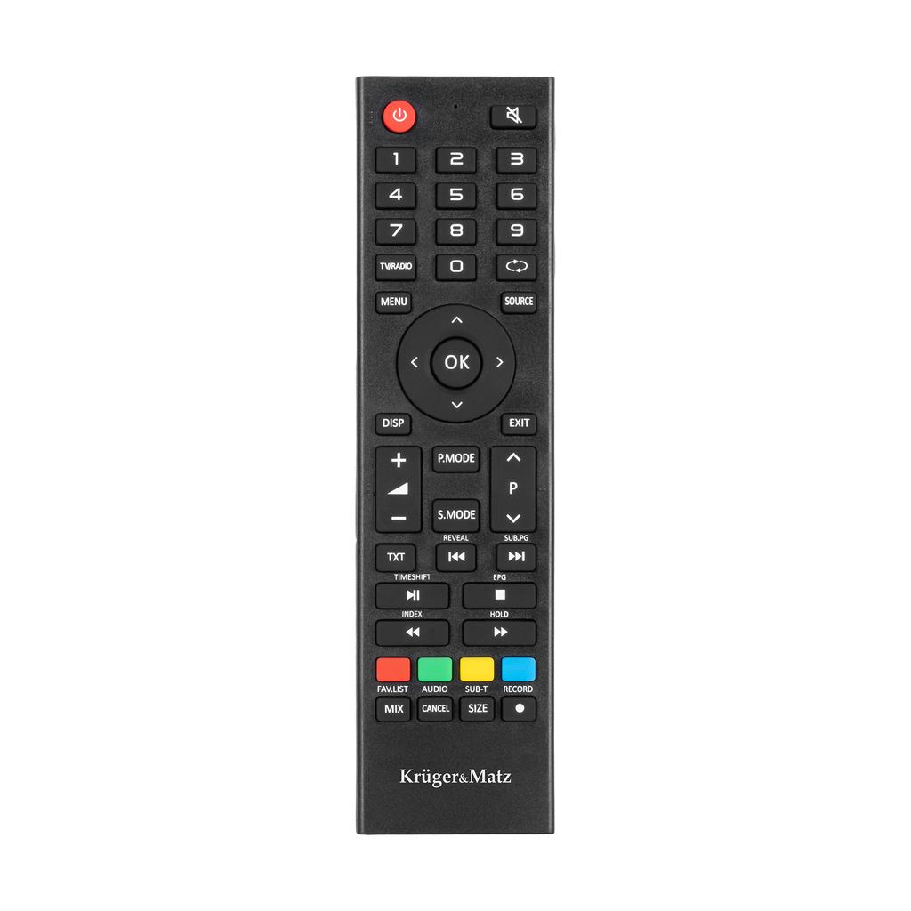 Телевизор Kruger&Matz 24" HD DVB-T2 H.265 HEVC   230/12V