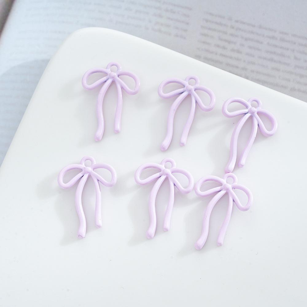 Подвеска-кулон в виде лука-стримера из сплава, Ювелирные изделия, Сделай сам, Ручная работа, Браслет, Ожерелье, Подвеска, Материал для аксессуаров