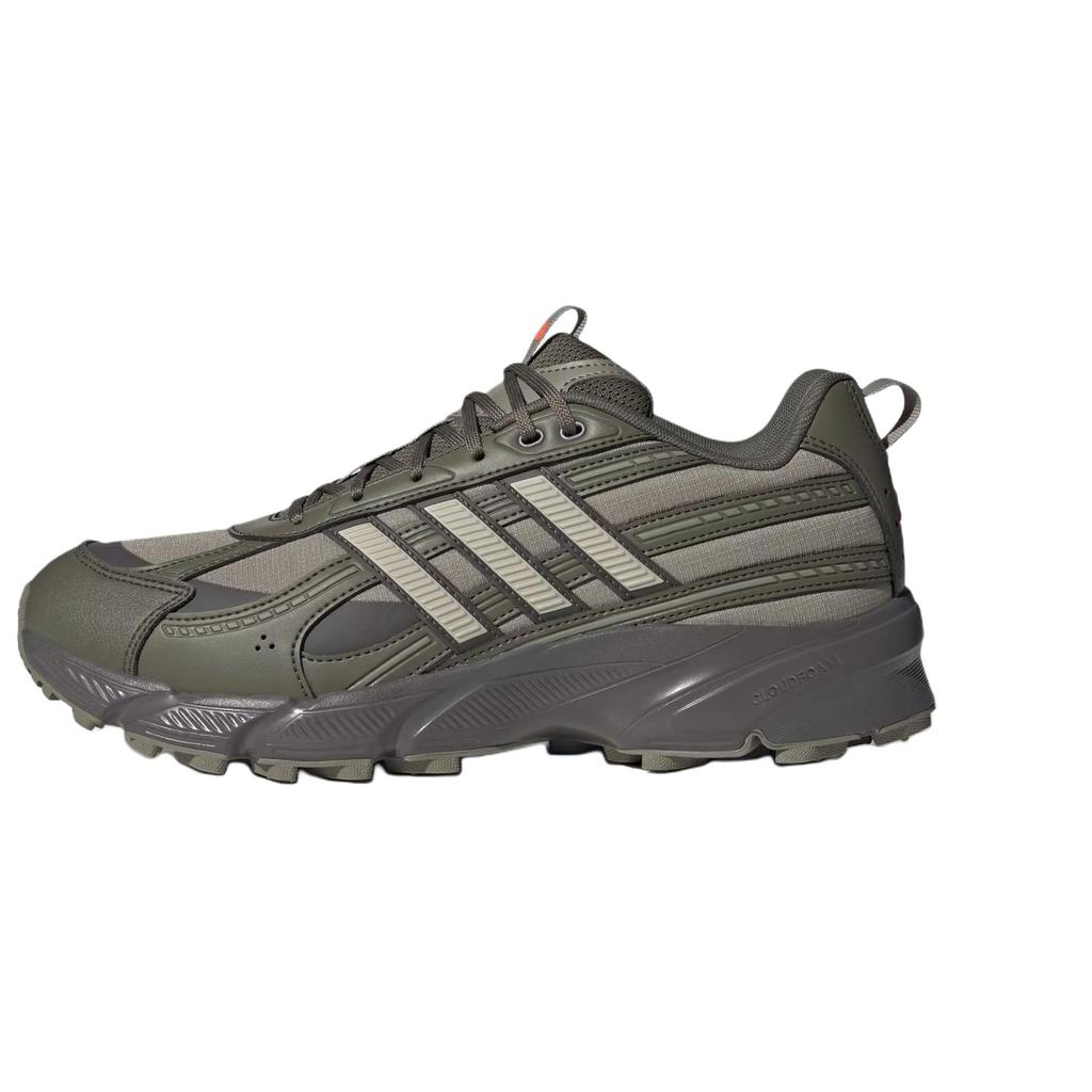 Men's Sneakers Adidas TECHNOCHAOS 2000 Running Shoes Men's Low-top Clay/Miracle Beige/Olive Green