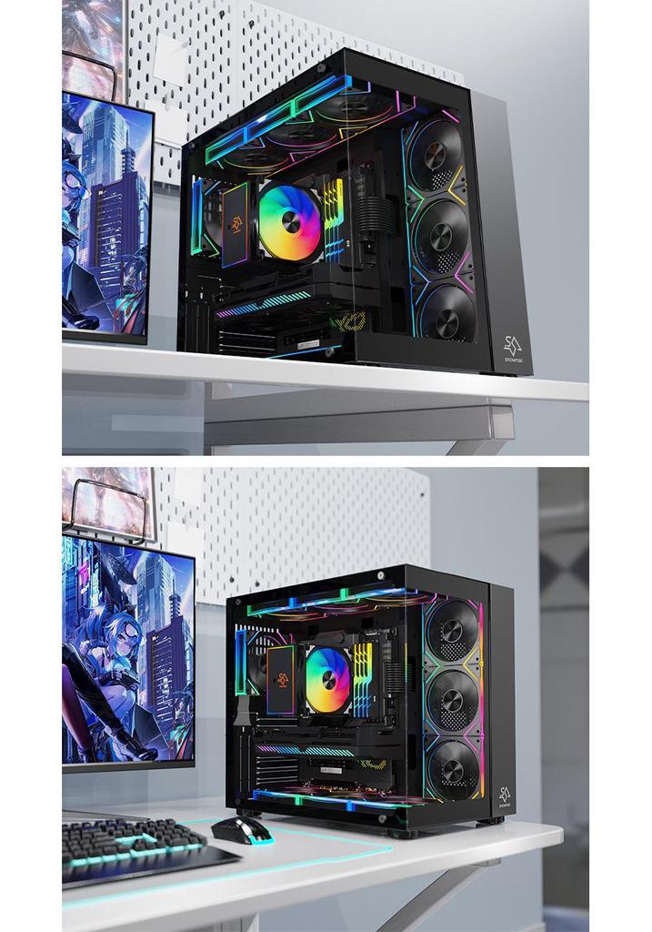 SNOWMAN EK120 ARGB 120мм Призматический процессорный кулер